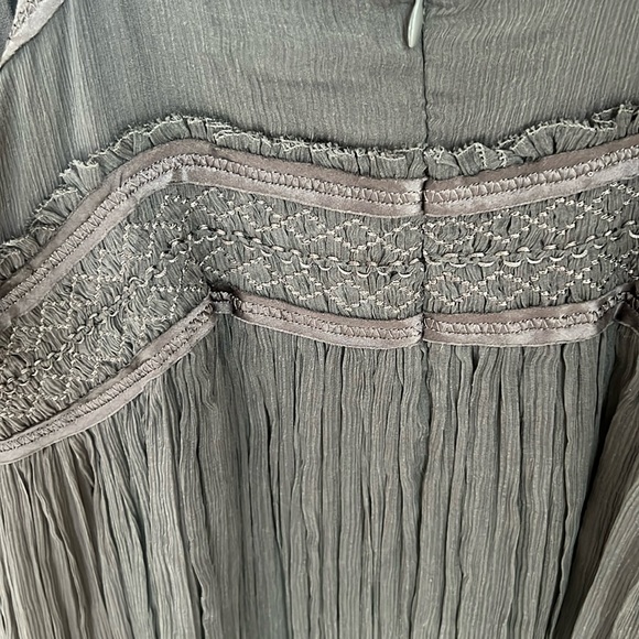 Robin Howe Graphite Silk Dress NWT - Picture 7 of 7